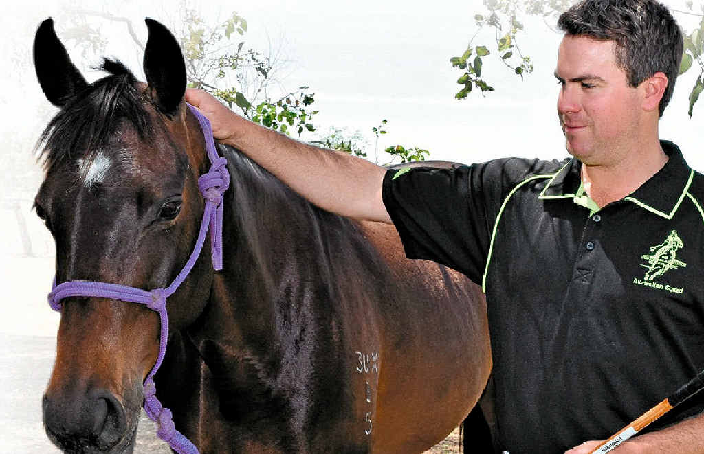 Tansey club player Trent Collins will represent Australia at the 2015 Polocrosse World Cup in South Africa.